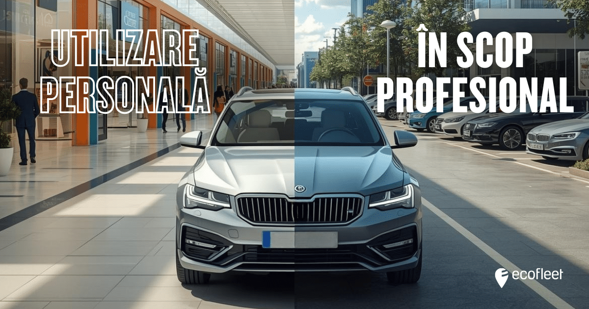 Separarea clară a drumurilor de serviciu și personale cu ajutorul Ecofleet